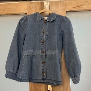 Boutique womens denim jacket